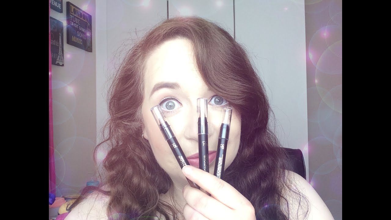 Pennys/Primark Contour Crayons First Impressions | faceofciara