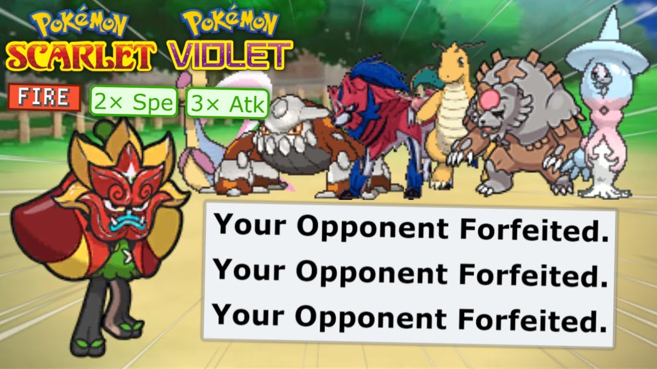 Hearthflame Ogerpon = QUICK FORFEITS (pokemon showdown)
