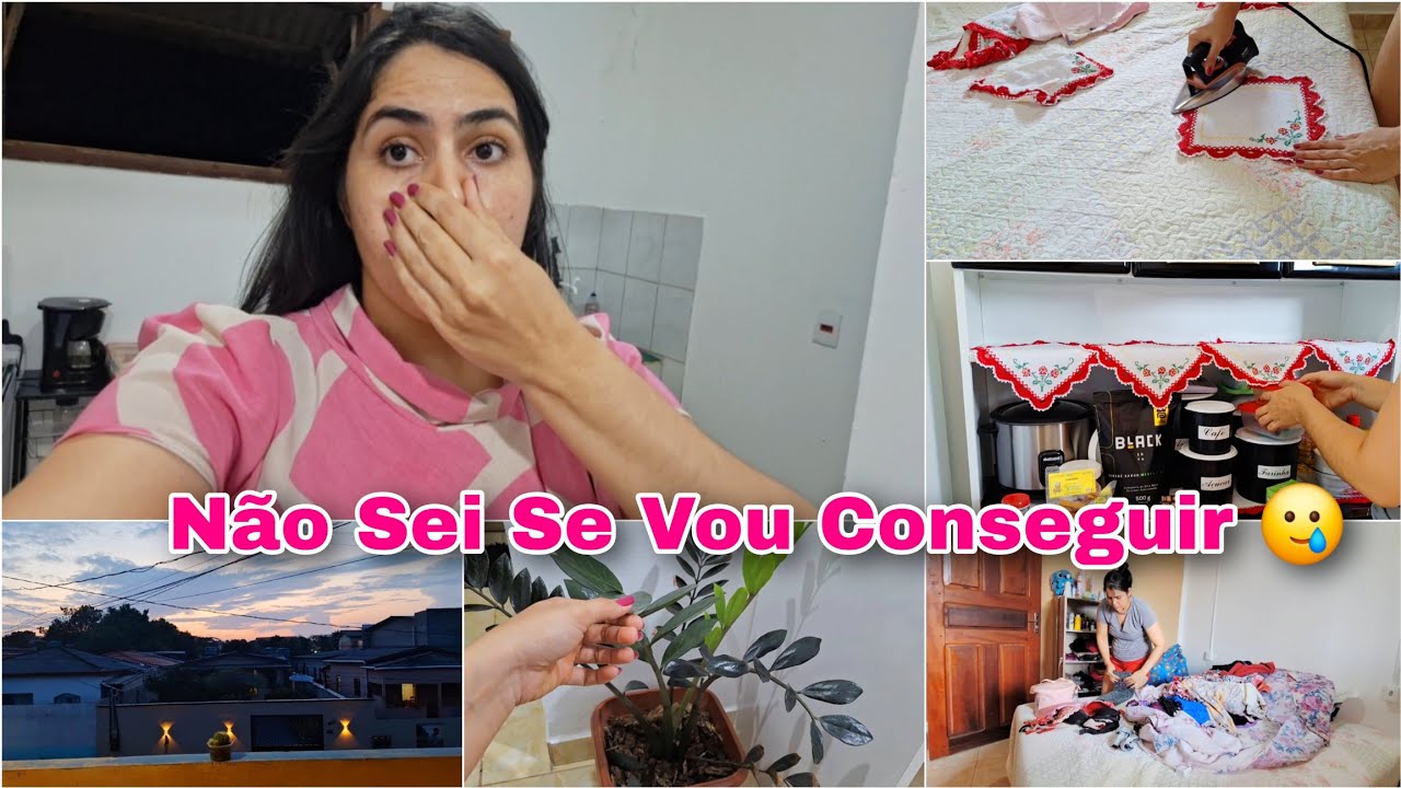 Vlog de rotina  |  Organizando o armário da cozinha | Minhas plantas estão  lindas 