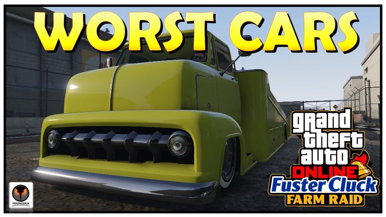 Fuster Cluck — Худшие машины в GTA ONLINE для выполнения миссий — Slamtruck