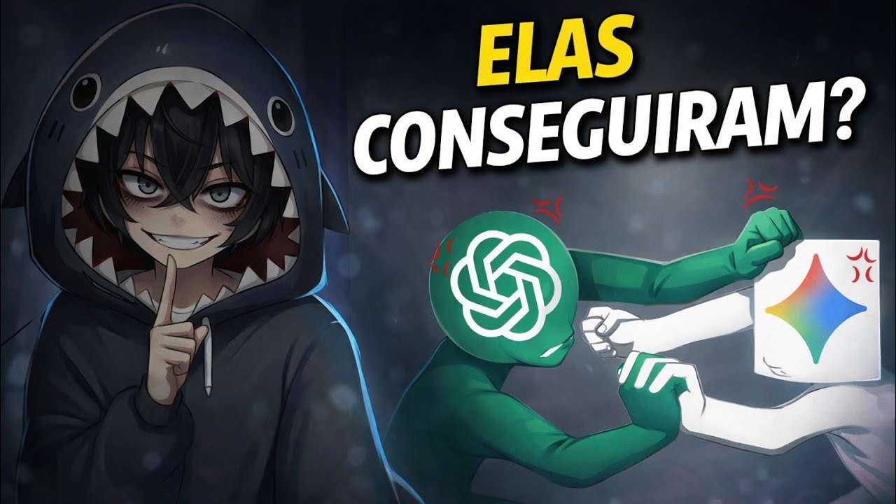 DESCREVI PERSONAGENS PARA IAs DESENHAREM….  