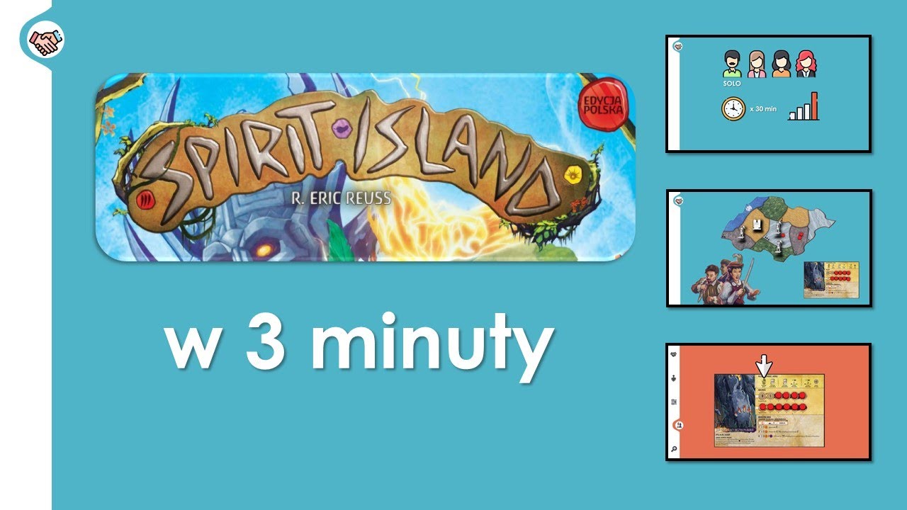 SPIRIT ISLAND w 3 minuty Gra Planszowa Zasady