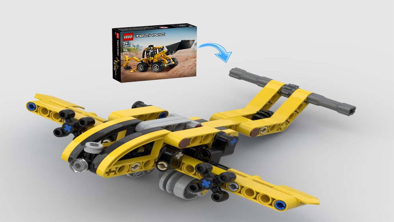 LEGO Technic Airplane 42197 Alternative.