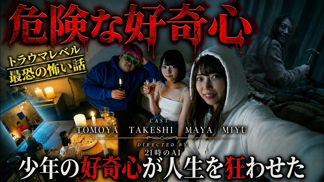 【最恐】2chの怖すぎる話「危険な好奇心」【21時のAIが考える怖い話】