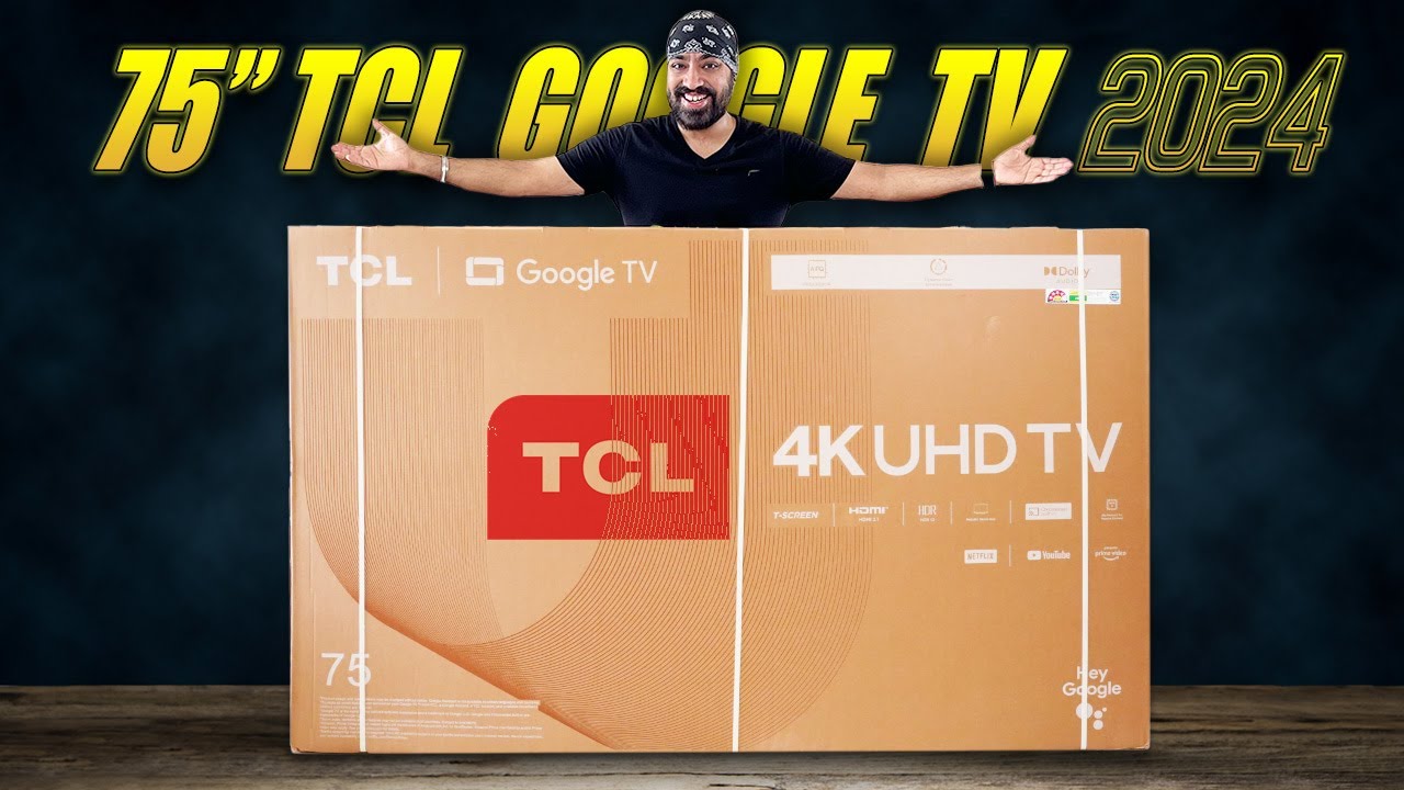 Телевизор TCL 75 дюймов 4K V6B Google TV (2024) &mdash; больше значит лучше 🔥