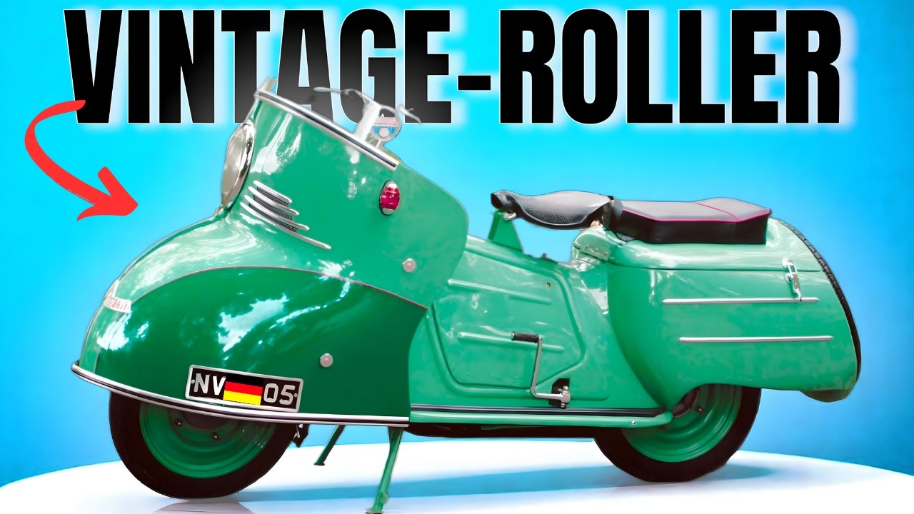 Die legendärsten Motorroller der 50er & 60er!
