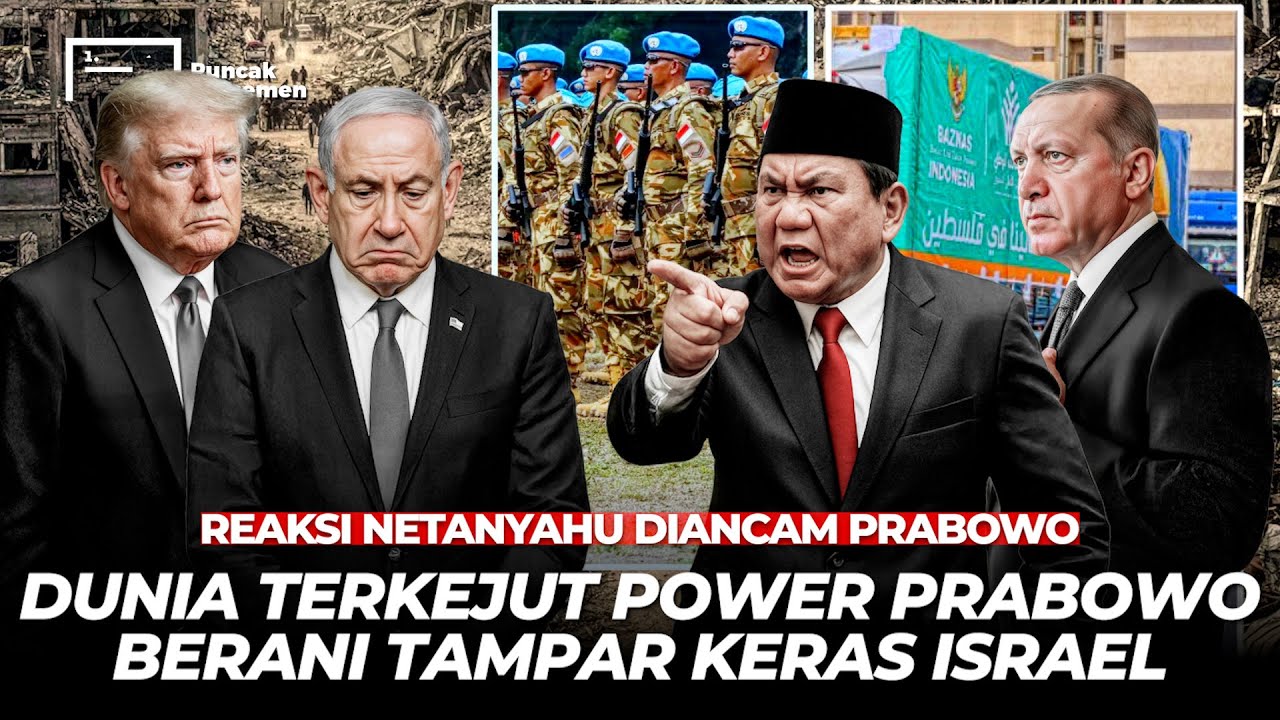Ancaman Keras Prabowo ke Israel Siapkan TNI Terobos Blokade Gaza Didukung Pasukan Turki - Palestina