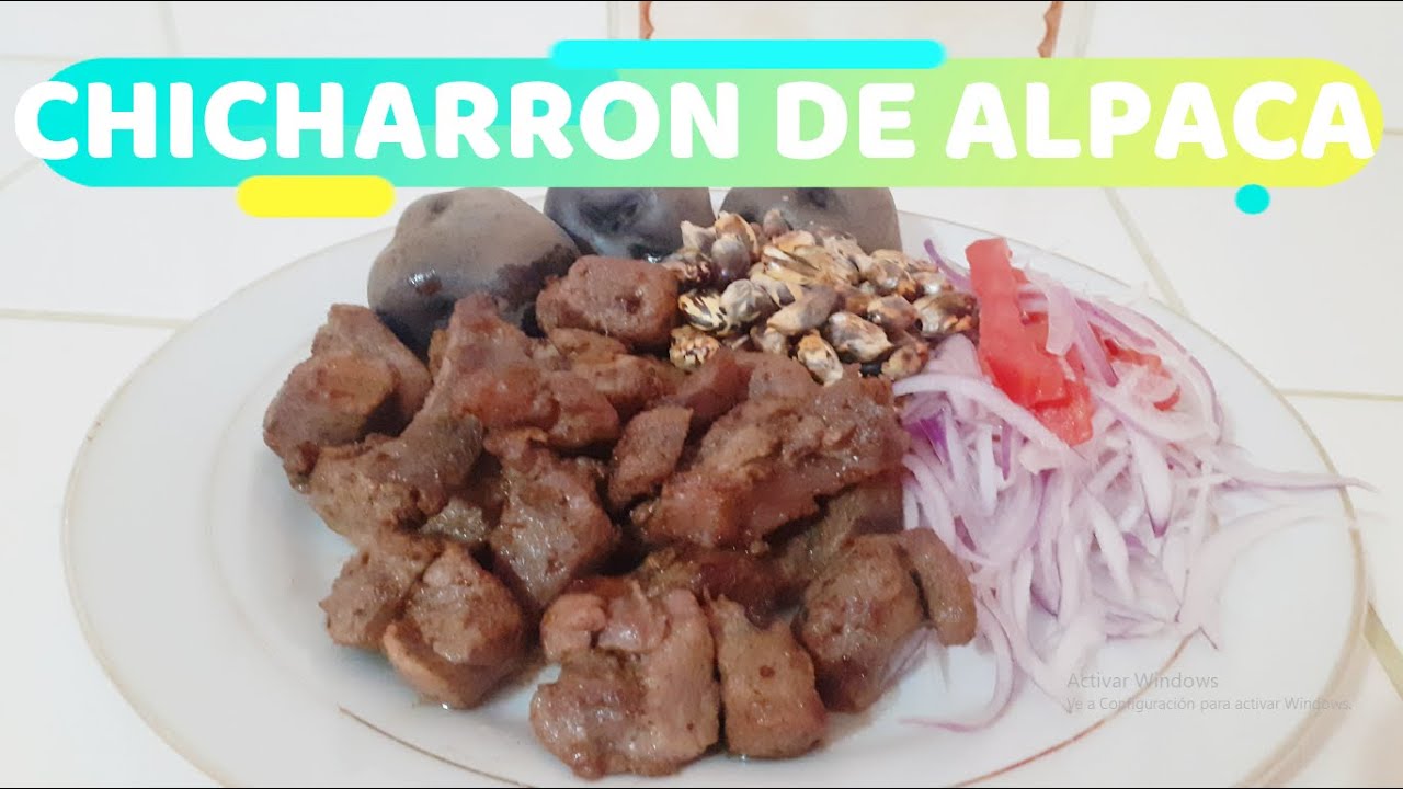 Como preparar un delicioso Chicharrón de alpaca!! (sin colesterol) | Miski Mikuy