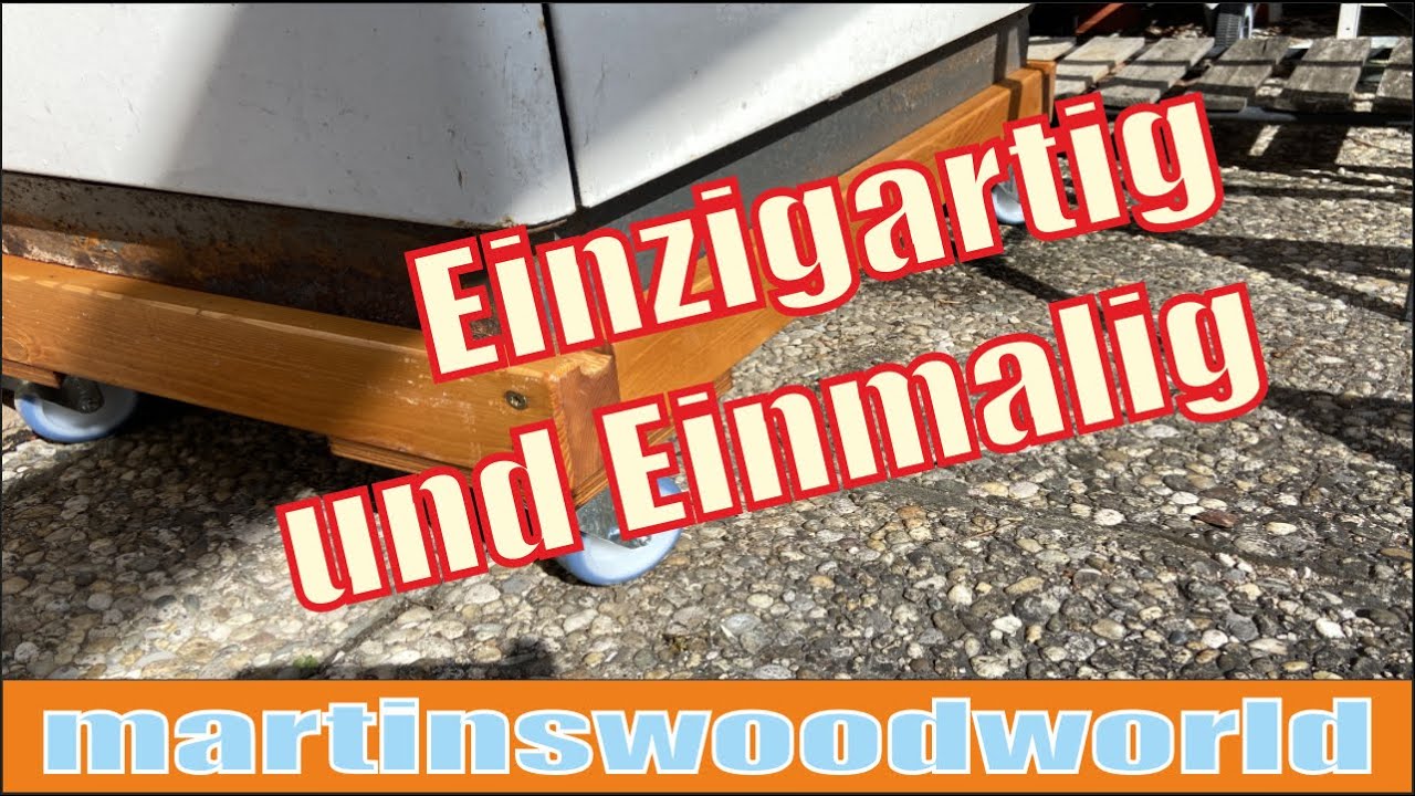 Schwere Ger&auml;te fahrbar machen | DIY