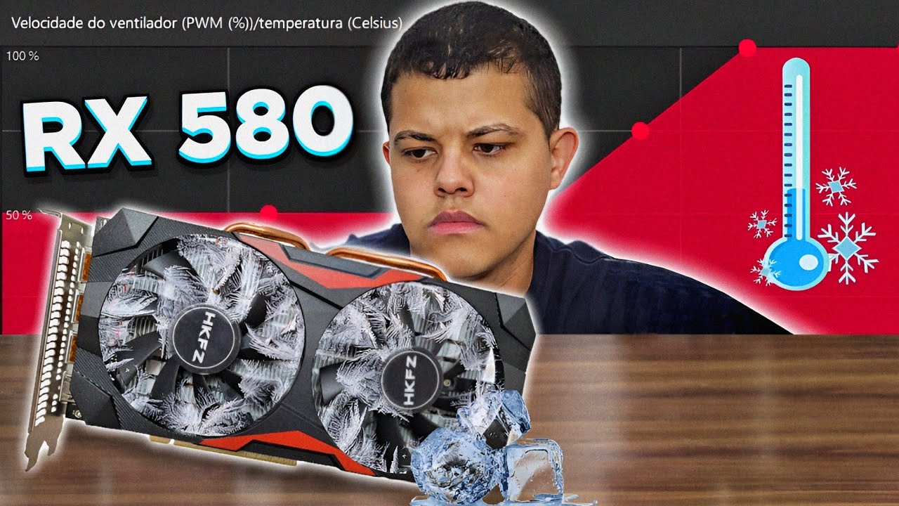 Melhor Curva de Fan RX 580 2048SP - Melhore a Temperatura da Placa Vídeo