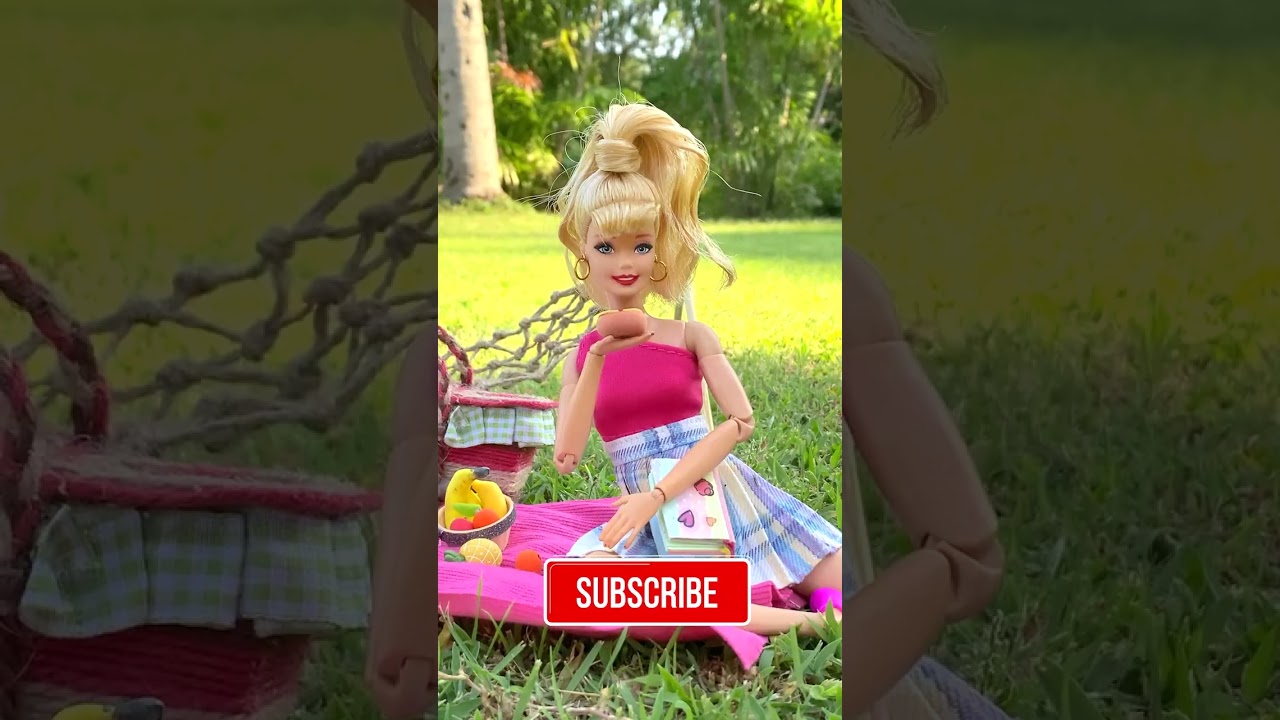 Barbie on a picnic at the park #shorts