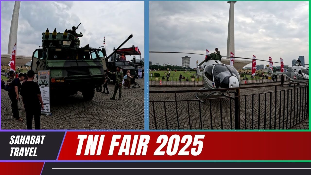 🔴 TRIP KE TNI FAIR 2025 di MONAS | Pameran Alutsista, Hiburan, & Edukasi Militer