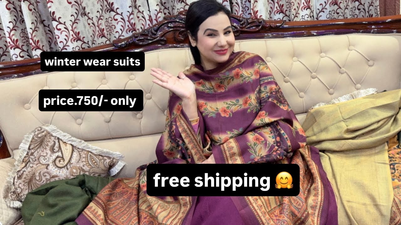 “₹750 mein full winter look 😍 Daily wear suits jo warm bhi hain & classy bhi ❄️✨ Free Shipping!”