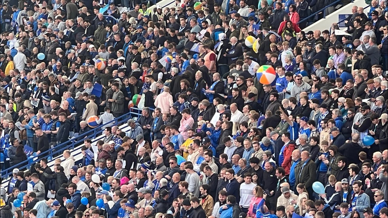 🎉 PARTY ATMOSPHERE AT FRATTON AS WIGAN GIVE POMPEY A GUARD OF HONOUR