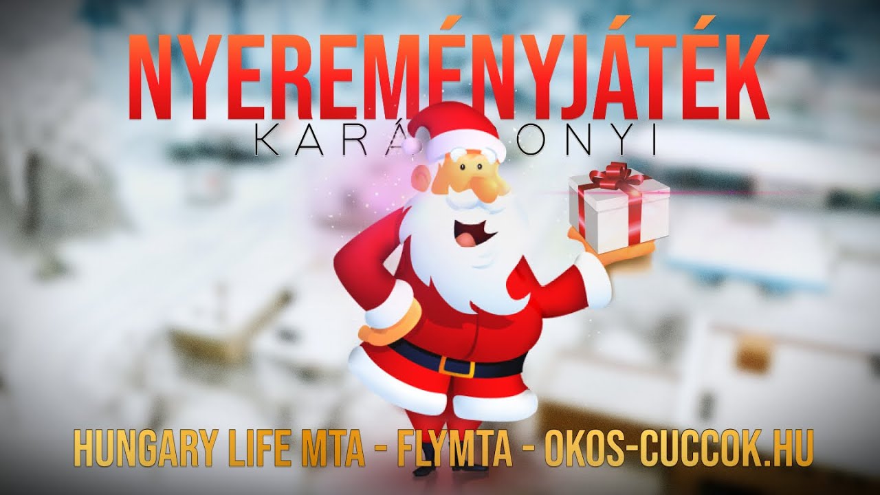🎅🎄 KAR&Aacute;CSONYI NYEREM&Eacute;NYJ&Aacute;T&Eacute;K! +100,000 FORINT 🎁🎁
