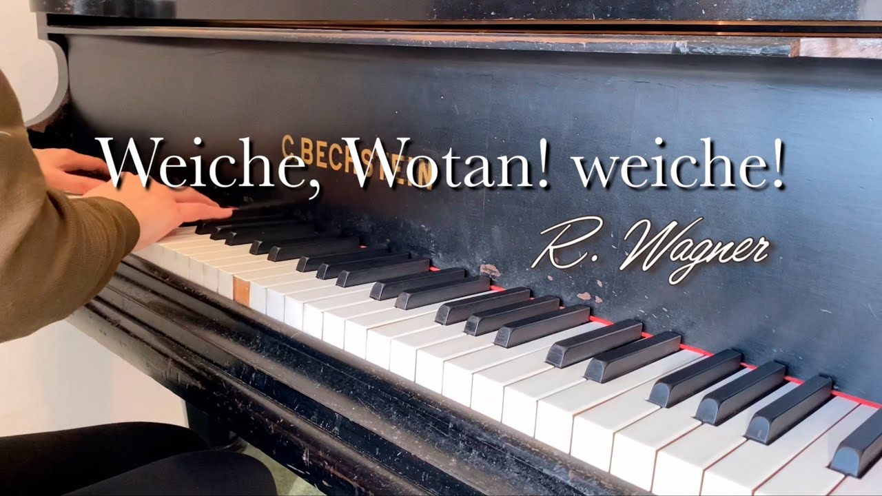 Weiche, Wotan! weiche!, Karaoke, with Lyrics, Erda, Rheingold, R.Wagner, Accompaniment