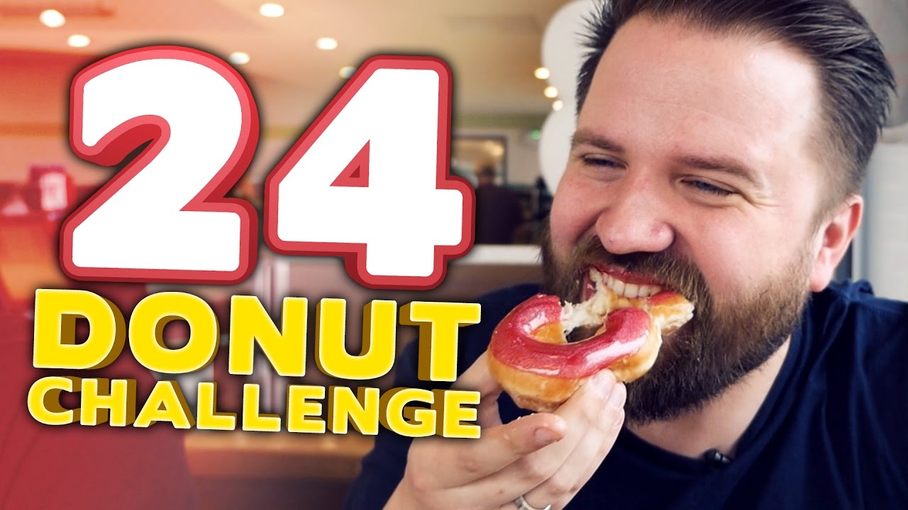 THE 24 DONUT CHALLENGE