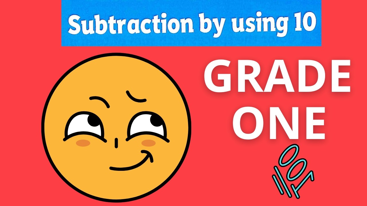 Grade 1 - Math - Subtraction by making ten - Part 1