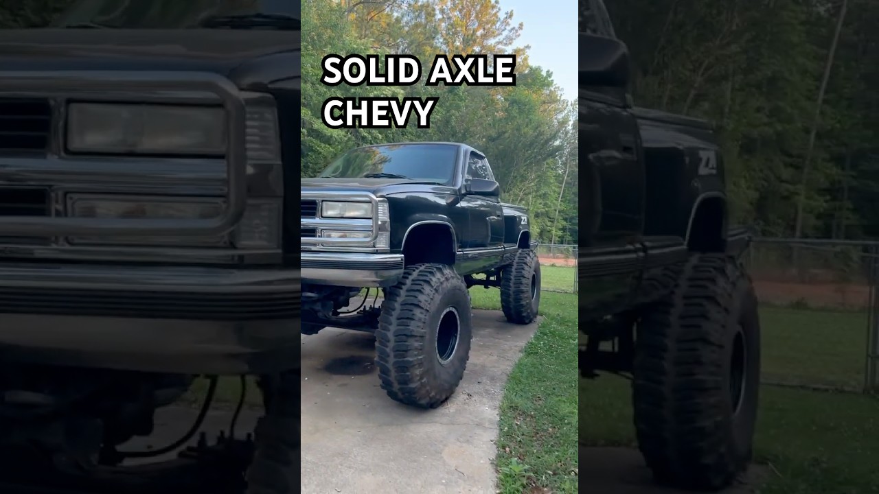 95 Chevy Solid Axle Swap 42.5 Boggers