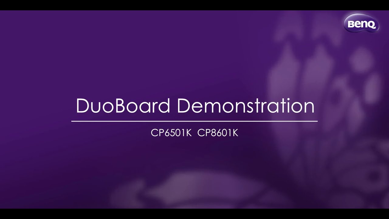DuoBoard Interactive Flat Panel Demo Video