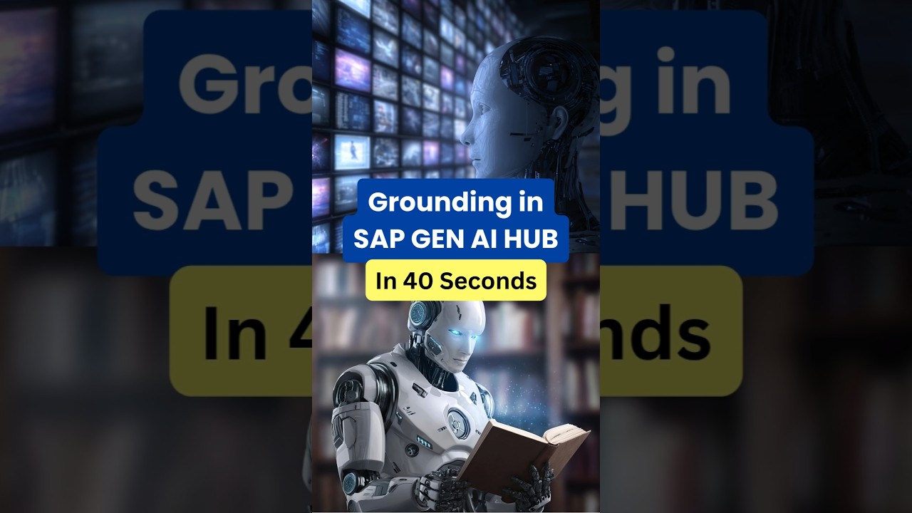 🚀 SAP Generative AI Hub Tutorial | FREE Trial Setup + Hands-On Demo (AI Models, Grounding & SDK)