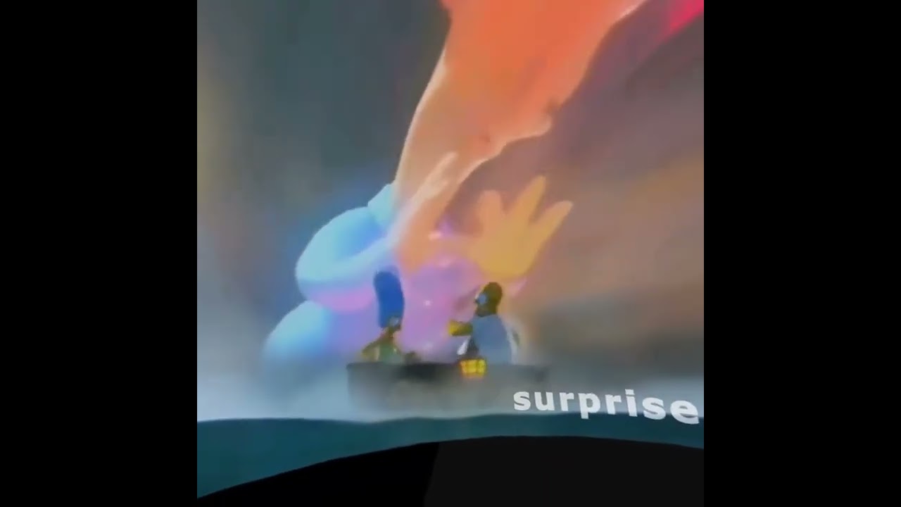 Simpsons roller coaster VR ￼