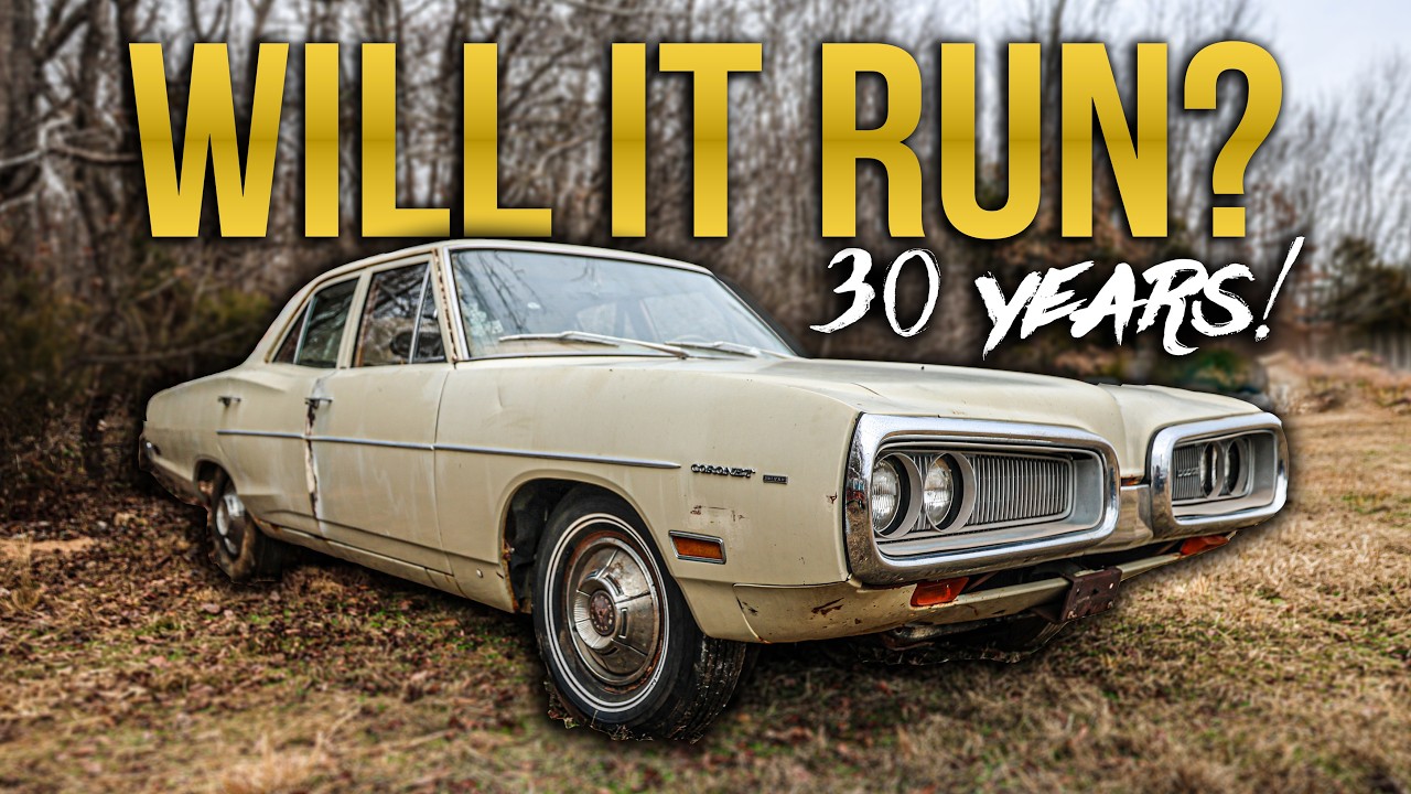 FORGOTTEN 30 YEARS! Will This 1970 Dodge Coronet RUN and DRIVE?
