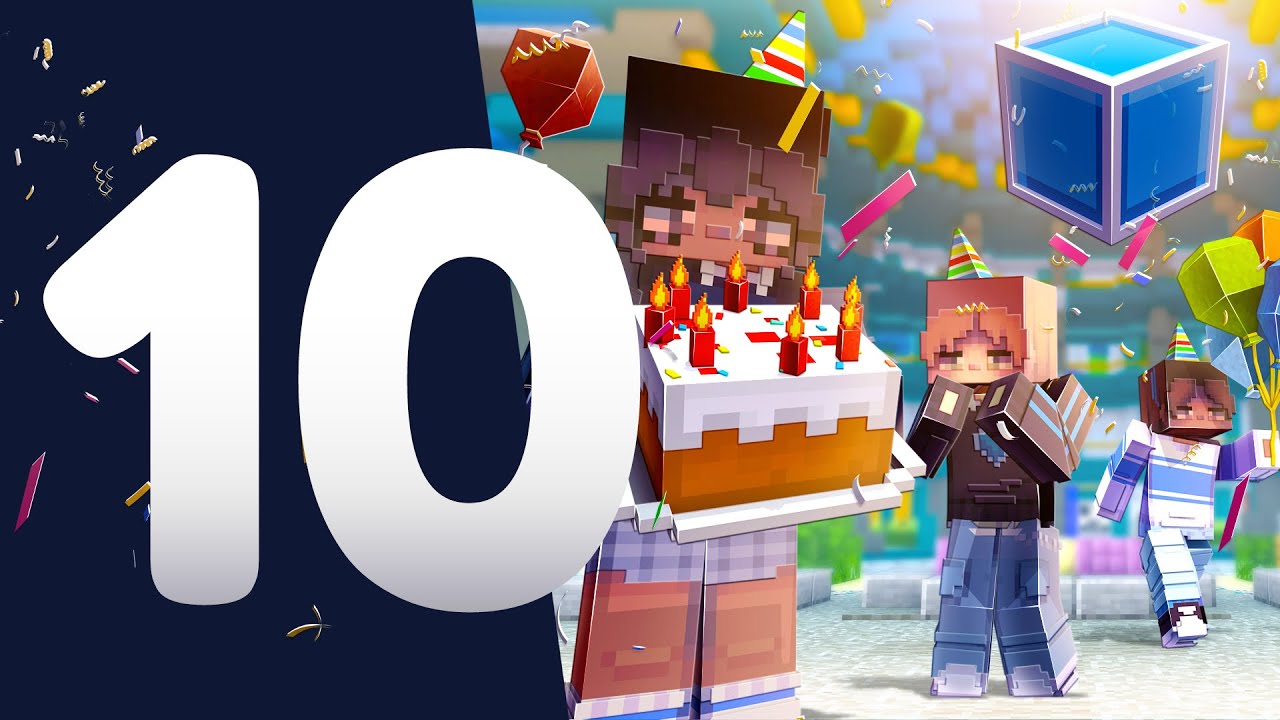 Server Update 1.19 - CubeCraft turns 10! Minecraft Minigames