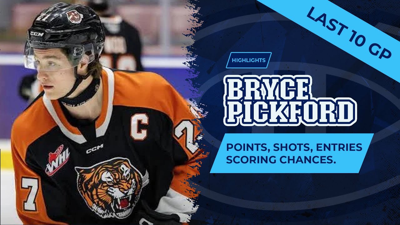 Habs Prospect BRYCE PICKFORD Is Dominating the WHL 🔥 | Last 10 Games Highlights