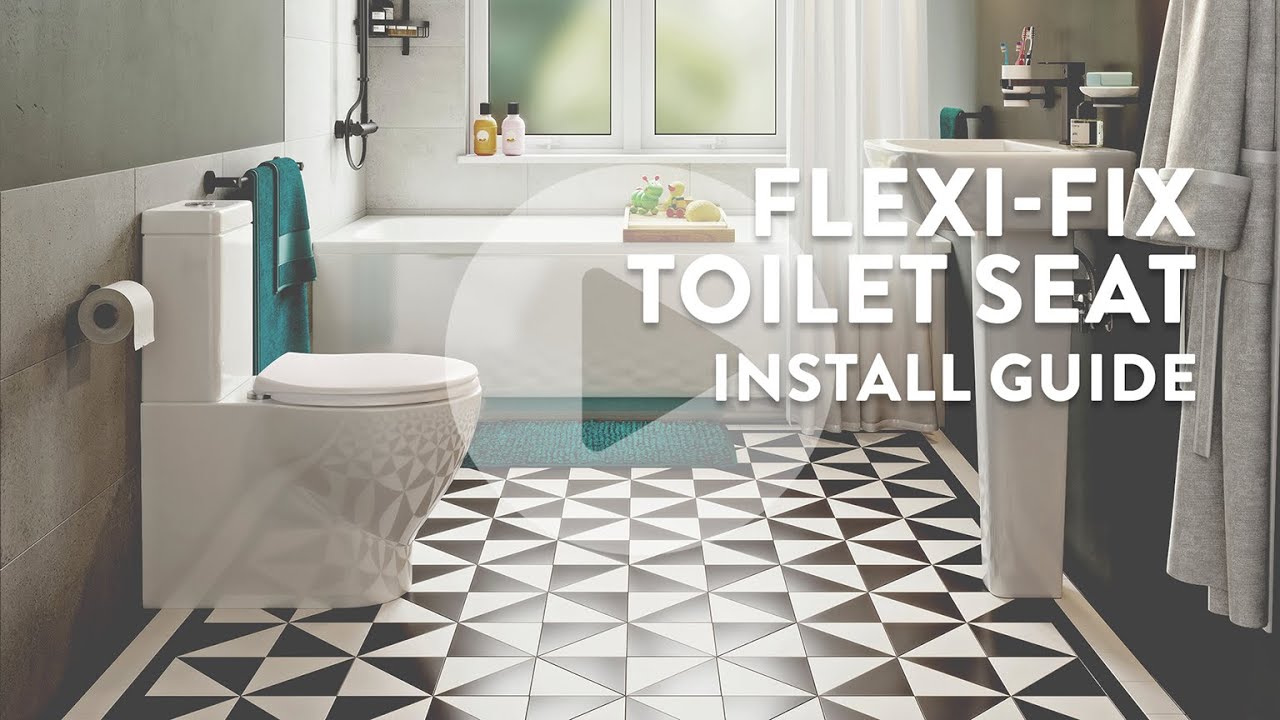 How to fit your Croydex Flexi-Fix&trade; No Slip Toilet Seats - Installation Guide
