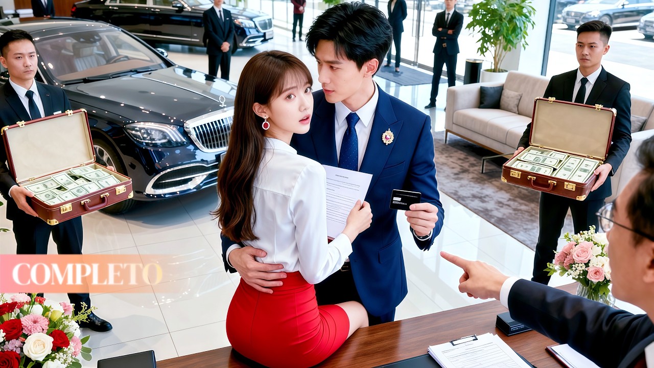 🧡Esta vendedora de carros novata que todos desprezam é a esposa supermimada do CEO! Tão doce!