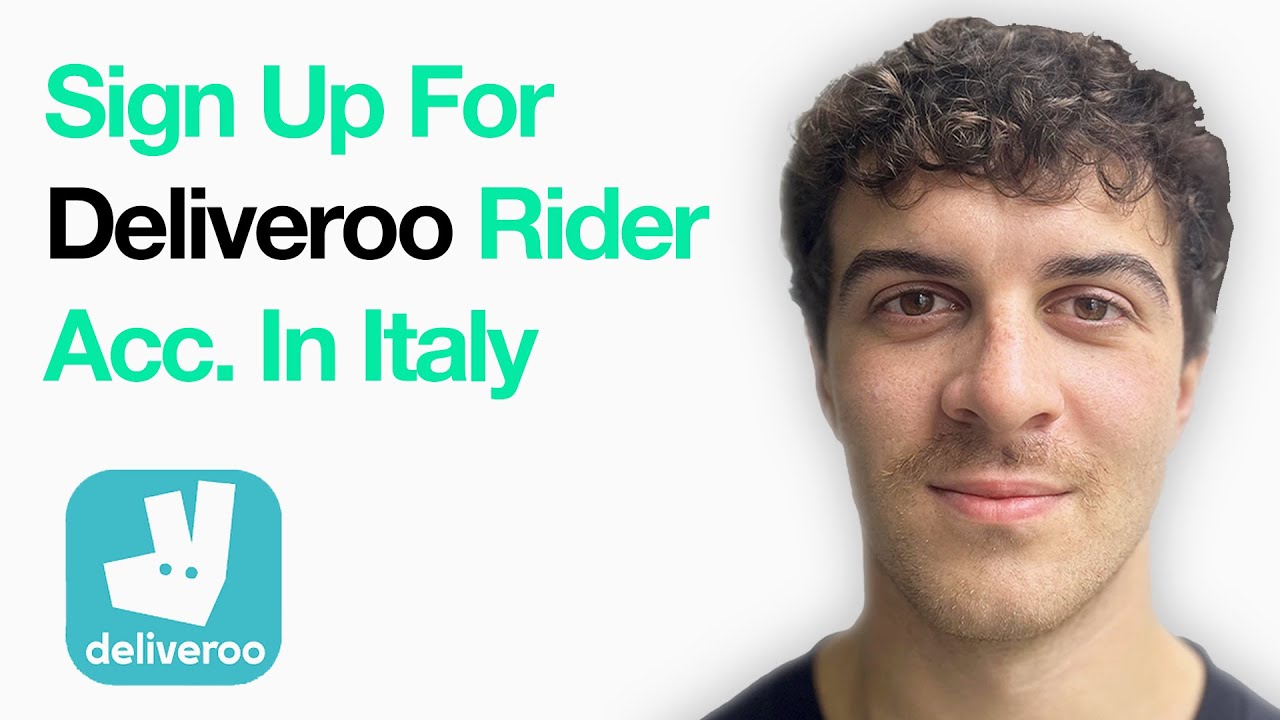 Как подать заявку или зарегистрировать аккаунт Deliveroo Rider в Италии (руководство 2025 г.)