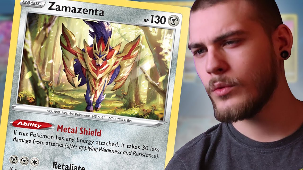 New Crown Zenith Zamazenta Is CRAZY With Lost Box! - Pokemon TCGO