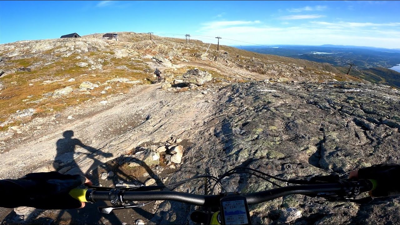 Åre bikepark - from top to bottom (Easy rider)