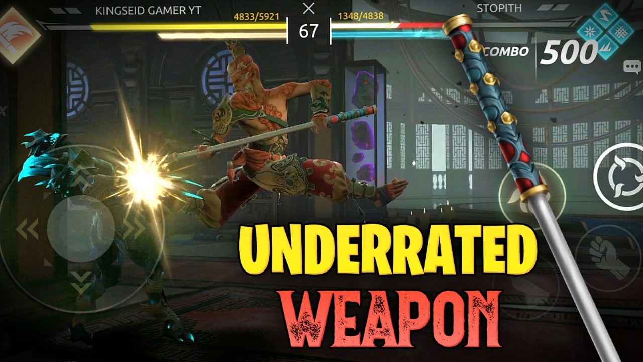 Monkey King Can Destroy High Dojo With This Weapon Easily 💀| 1.2K With Single Hit 🔥| SF4 Gameplay