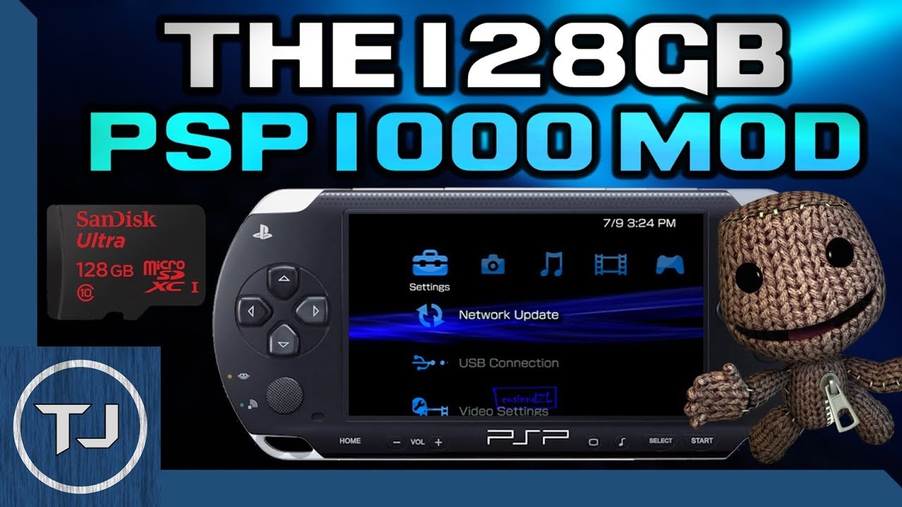 The 128GB PSP MOD! (High Capacity PSP Memory Stick)