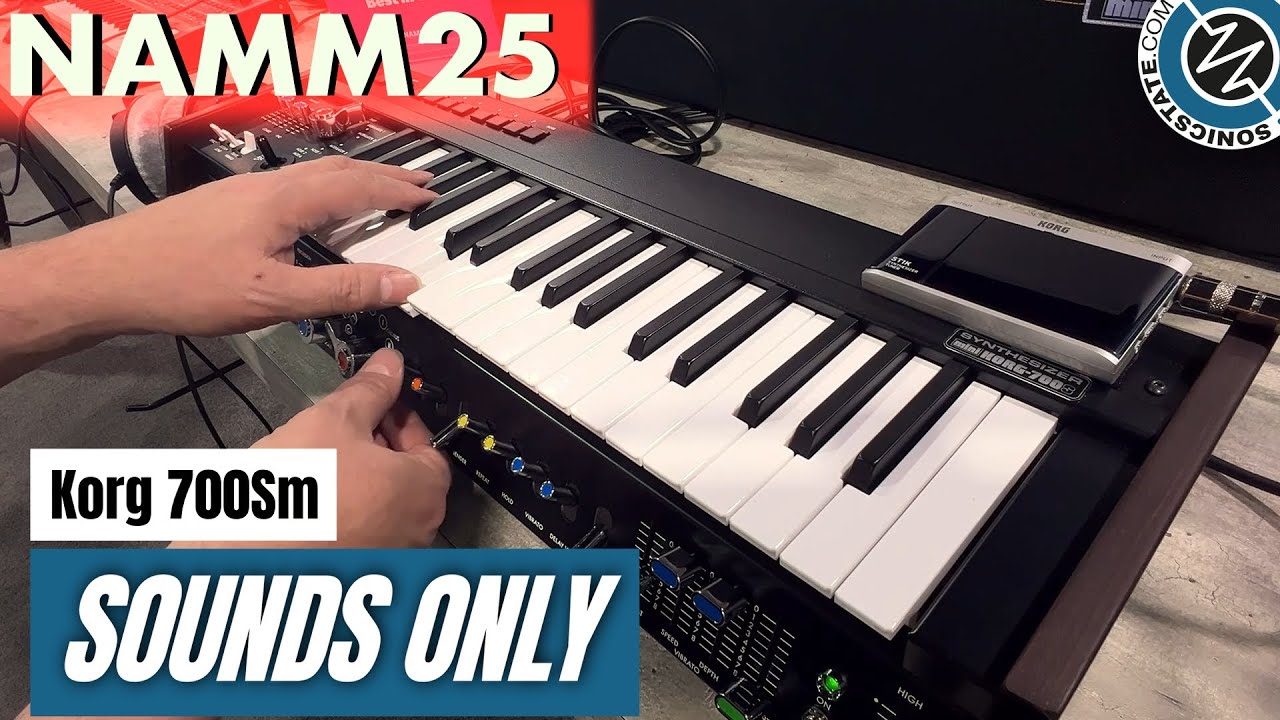 NAMM 2025: Korg 700Sm - Sounds Only