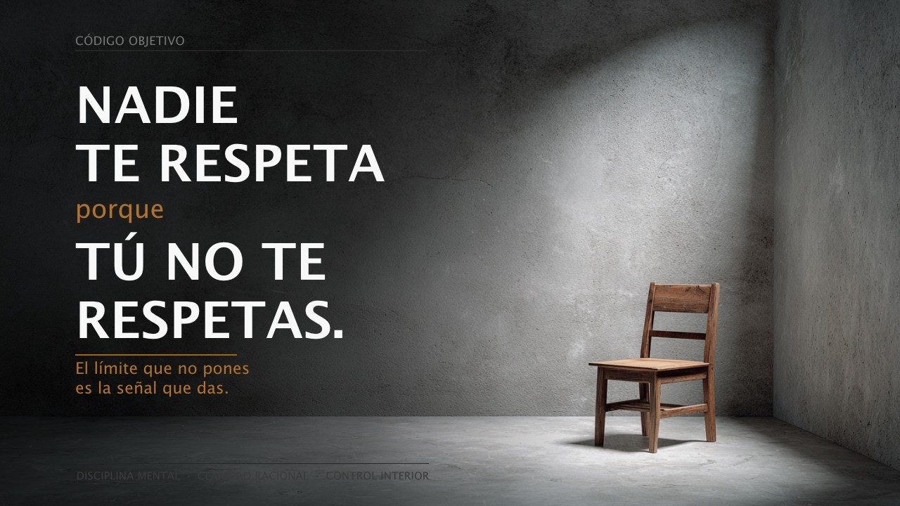 Nadie Te Respeta Hasta Que Tu No Lo Hagas