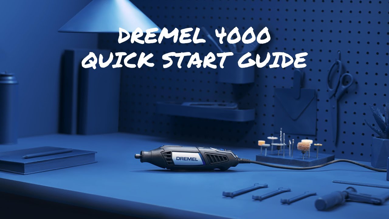 Get Started With The Dremel 4000 | Quick Start Guide