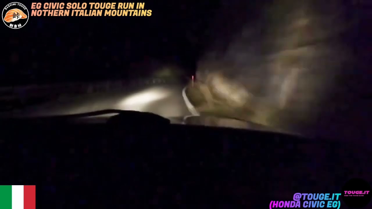 Honda Civic EG - Touge Attack Run - Northern Italy 🇮🇹
