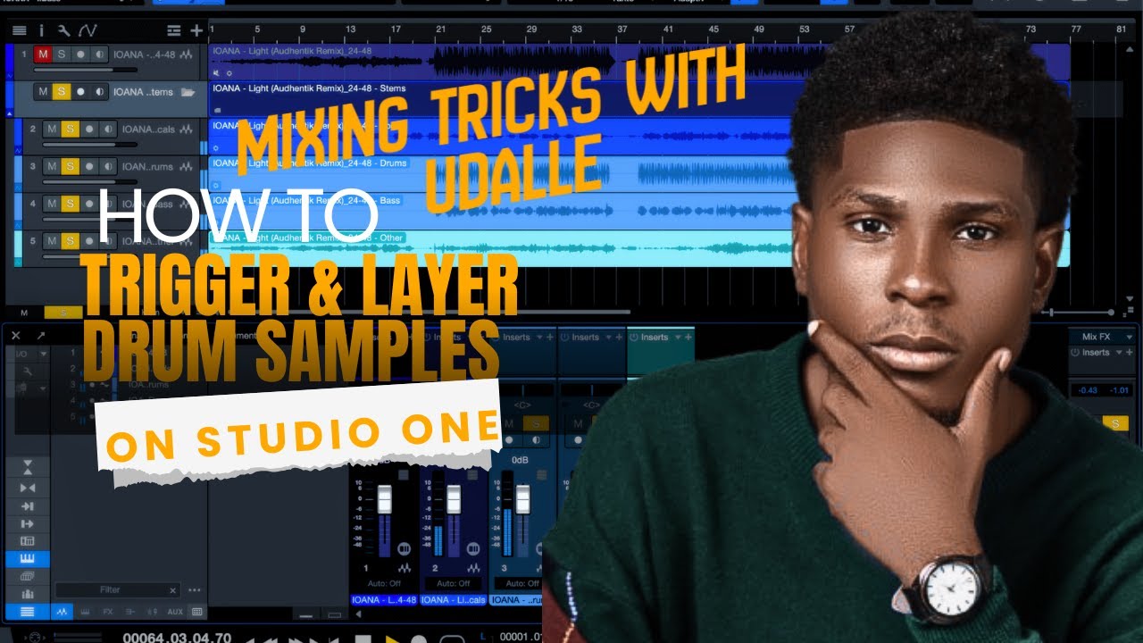 How to Trigger & Layer Drums Samples in Studio One!