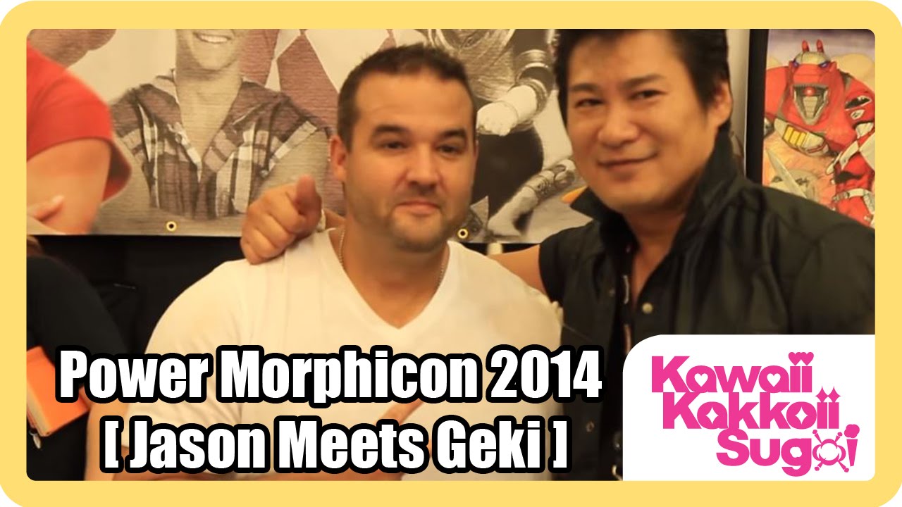 Jason Meets Geki (Austin St. John meets Yuuta Mochizuki) Power Morphicon 2014
