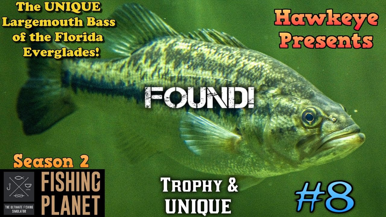 Fishing Planet S2 - Ep. #8: Largemouth Bass Angling: The UNIQUE Largemouth Bass -  Part 2: FOUND!