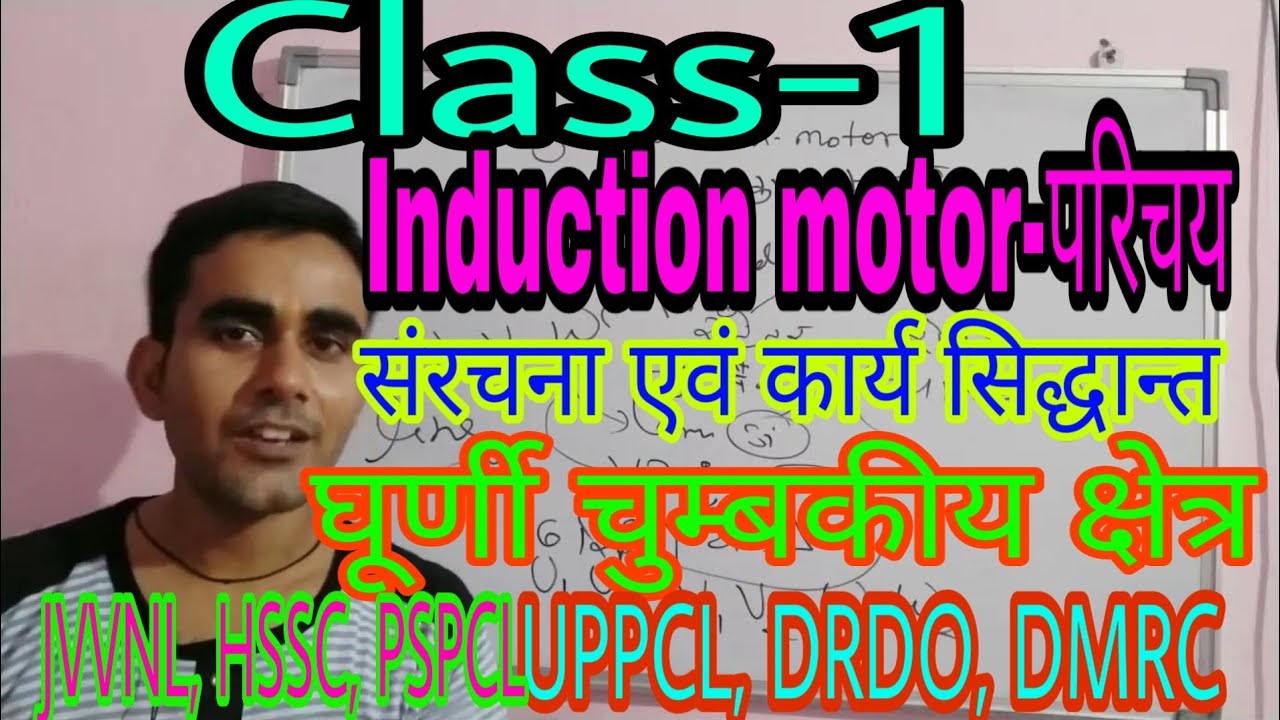 Class-1, 3-phase induction Motor Introduction