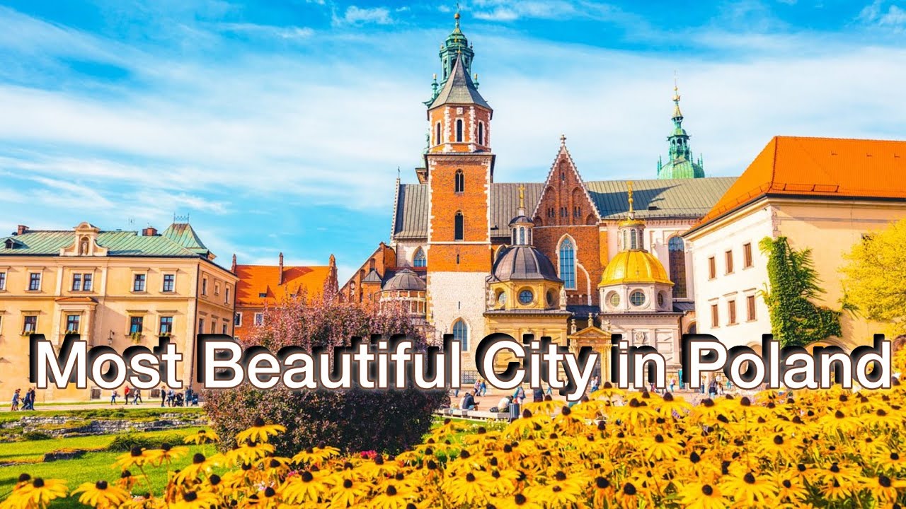 Most Beautiful City in Poland | Kraków Poland | Walking Tour 4k
