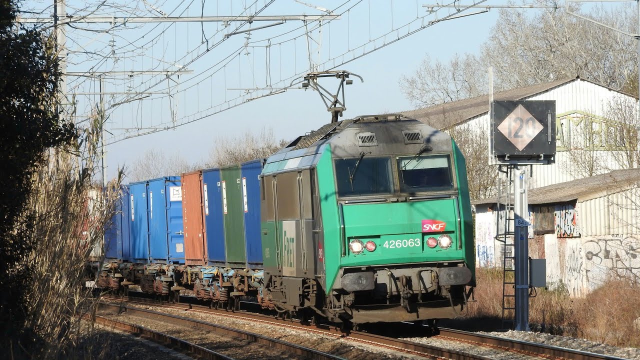 BB 26063 sur un V&eacute;nissieux Perpignan et quelques classique le 16/02/2019