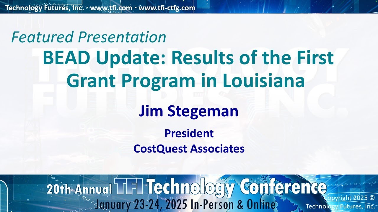 9   BEAD Update   Jim Stegeman