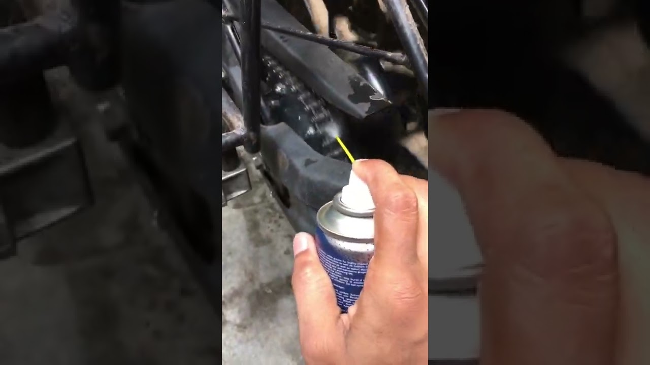 Yamaha fzs v3 FI ABS chain Lube MANNOL 7901 Best chain cleaning Lube || KM SuMoN