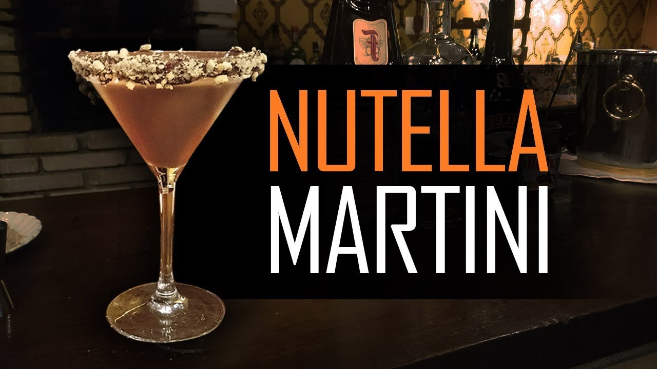 ¿Como preparar un NUTELLA MARTINI?