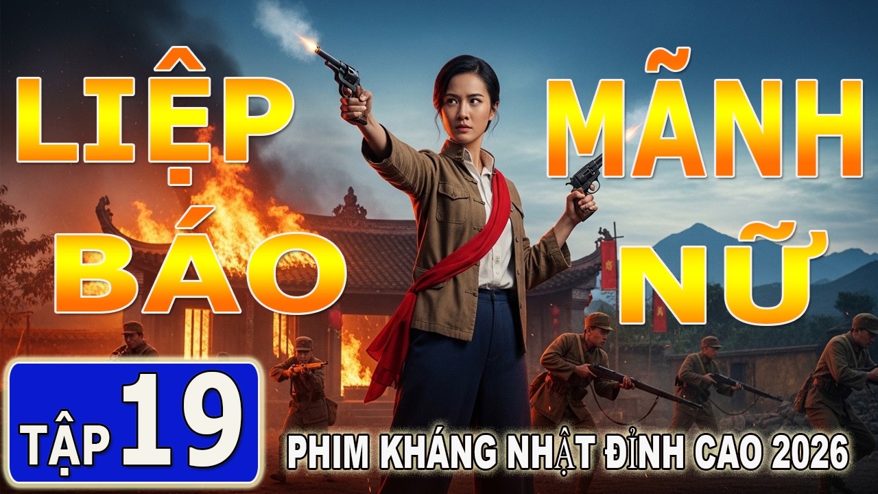 LIỆP B&Aacute;O M&Atilde;NH NỮ [ THUYẾT MINH ] - Tập 19(cuối)| Si&ecirc;u Phẩm Kh&aacute;ng Chiến Diệt Tặc Phỉ Chấn Động